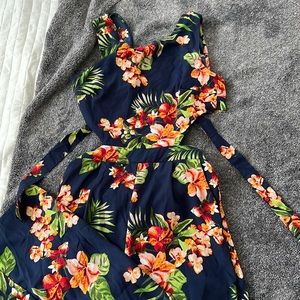 Love couture tropical jumpsuit